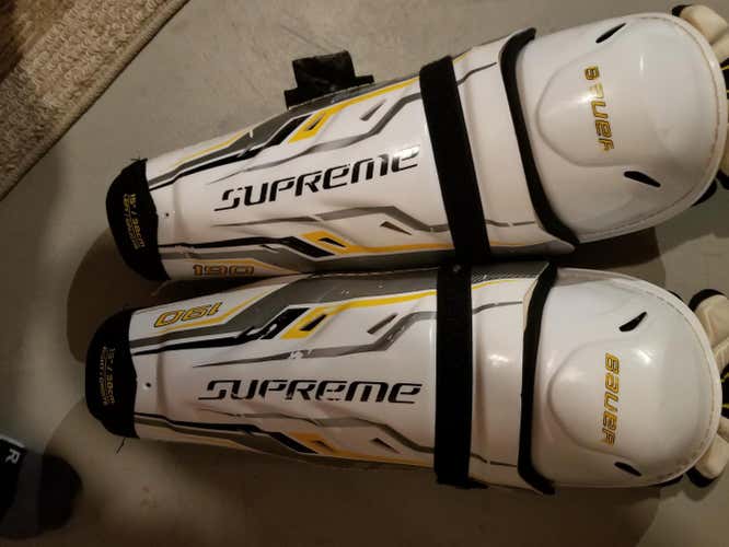 Bauer Supreme 190 Shin Pads Senior