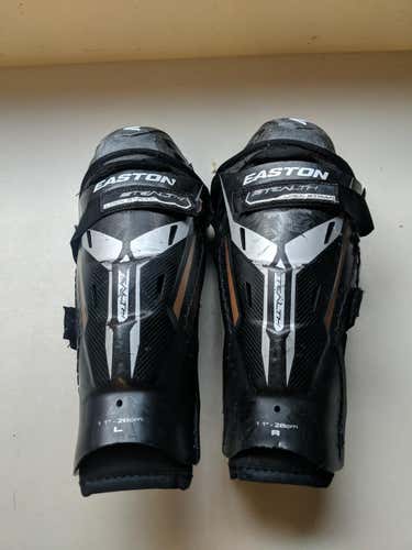 Easton Stealth CX Shin Pads Junior 11" Bin#2