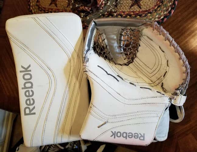 Reebok Premier X28 Goalie Glove & Blocker Sr.