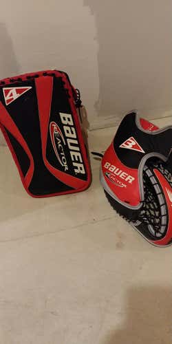 Bauer Goalie Glove & Blocker Full Right Senior