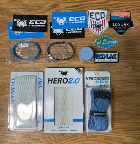 Big ECD Bundle (Hero 2.0, Hero Mesh, Hero Strings, 4 Wristbands, 6 Stickers, 1 Buttend)