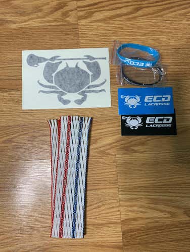 Limited Edition ECD USA Hero Mesh + 6 Stickers, Car Decal, 2 Bracelets