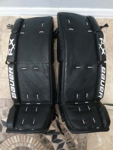 Bauer RX4 Goalie Leg Pads Junior 30" + 1"