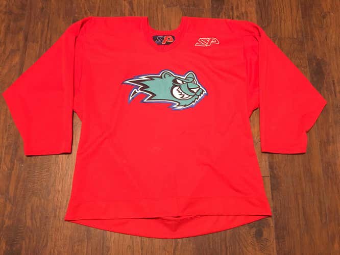 Worcester IceCats  AHL Pro Stock Red SP Practice jersey