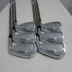 Honma Tour World 737V Iron Set TW - 5-10 - Vizard 70 Stiff Flex Graphite - NEW