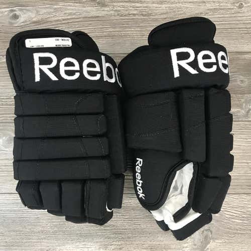 NEW! REEBOK HOCKEY GLOVES 14" COLORADO AVALANCHE PRO STOCK PALUSHAJ