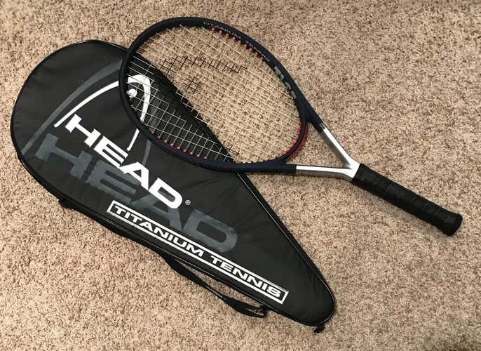 Head Ti.S5 Titanium Comfort Zone Tennis Racket 4 3/8” Grip S5 Racket