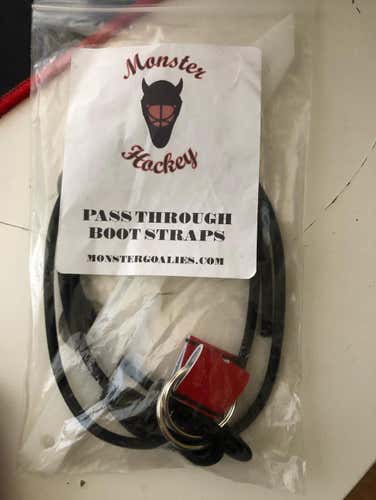 Monster Pass Through Elastic Boot Straps