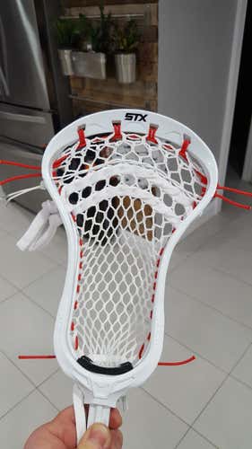 Upgraded HYBRID FACE OFF POCKET STX DUEL 2 II FOGO  Head ***ANY COLOR STRINGING /SHOOTERS***