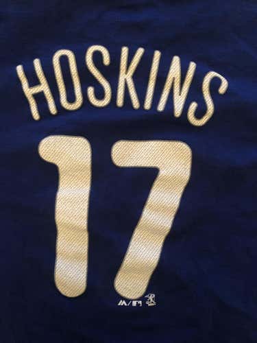 Rhys Hoskins Philadelphia Phillies shirt Large