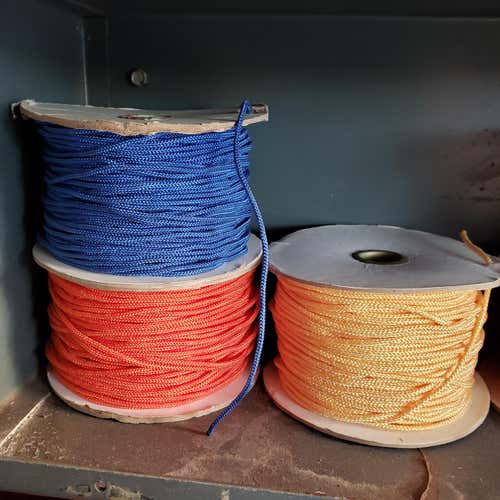 Yellow, Orange, Blue Sidewall Spools