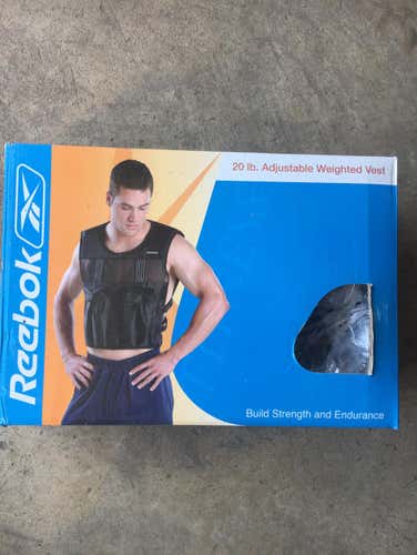 Reebok 20lb Adjustable Weighted Vest