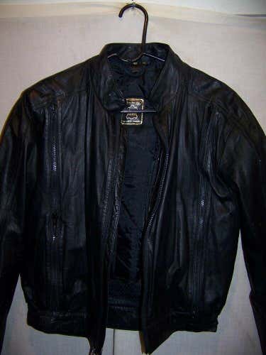 Vintage Hein Gericke Leather Motorcycle Jacket, Women's Small