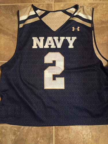 Navy Lacrosse Team Issued Practice Jersey