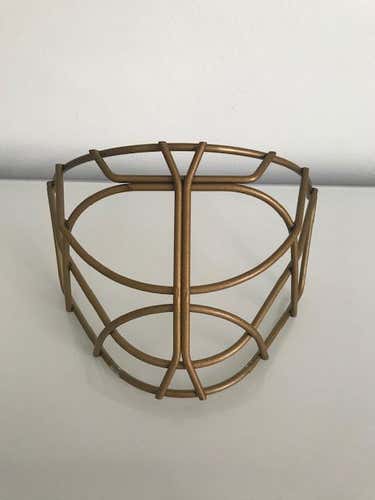Cat Eye Cage (Notre Dame Matte Gold) for OTNY Goalie Mask Senior Pro X1 (Non Cert)