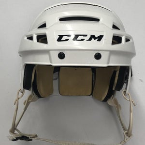 CCM VECTOR VO8 PRO STOCK HOCKEY HELMET WHITE SMALL 4 4203