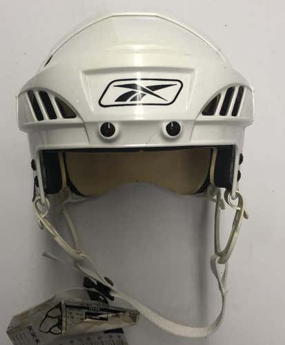 REEBOK 4K PRO STOCK HOCKEY HELMET WHITE MEDIUM 4 BRAND NEW 4240