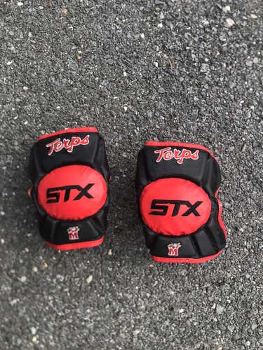 New Maryland Lacrosse STX Arm Pads from a Player on the Team