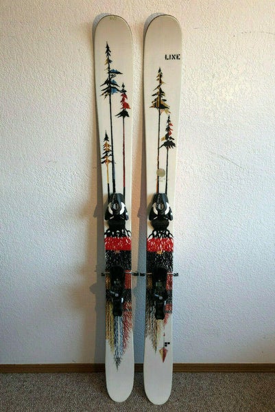 Line Sir Fracis Bacon Shorty Rocker Downhill Powder Skis 155 cm. FRESH TUNE