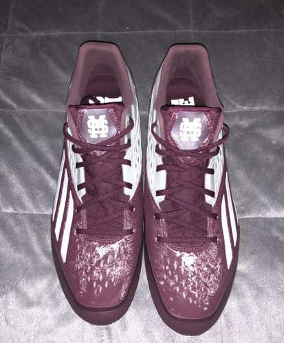Adidas College Issued Energy Boost Men’s Cleats “Mississippi State”