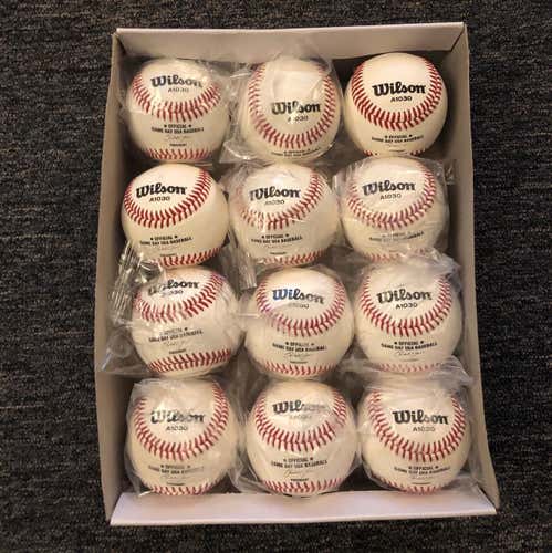 Dozen Wilson A1030 Baseballs