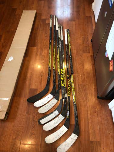 Broken Hockey Sticks