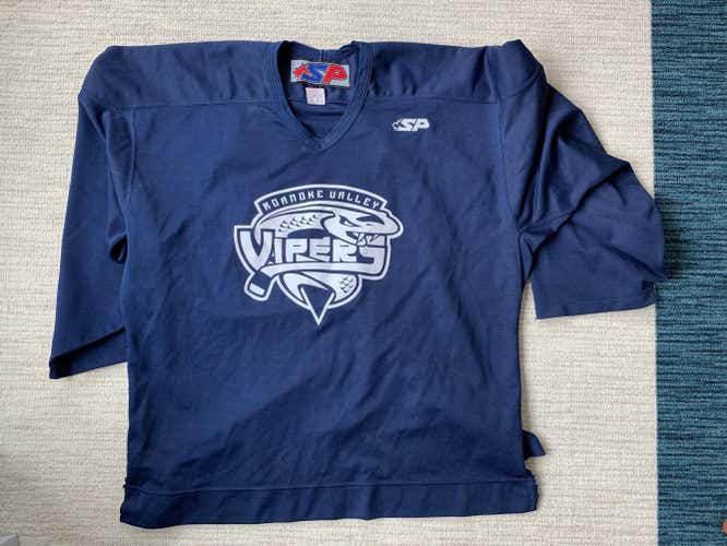 Roanoke Valley Vipers pro return goalie cut practice jersey - size 58G