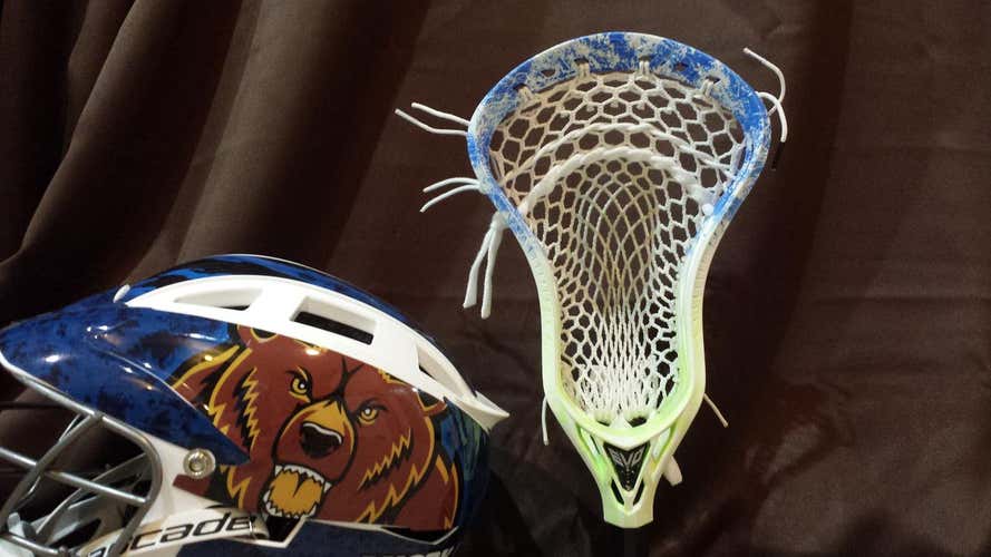 Warrior Evo 5 Head strung with ECD Vortex Mesh