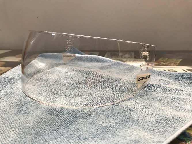 Bauer Pro Straight Visor Clear