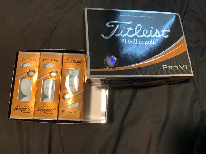 3 Sleeves Of Brand New Pro V1