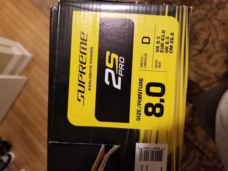Bauer Supreme 2S Pro Skates Senior Size 8 (negotiable)