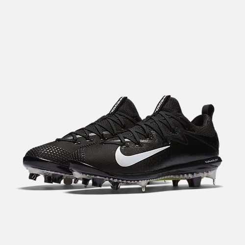 Nike Lunar Vapor Ultrafly Elite sz 13 Black 852686 010 Metal Hybrid Baseball