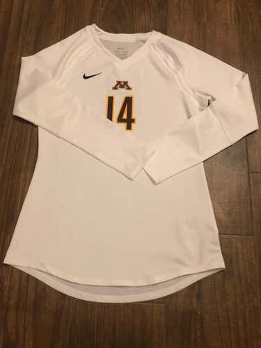New Nike University Of Minnesota Gophers Volleyball Jersey WOMENS M