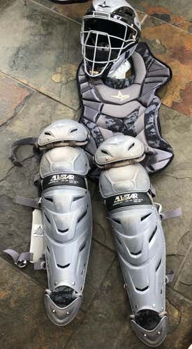All-Star System 7 - LG30WPRO - Professional Catcher's Leg Guards