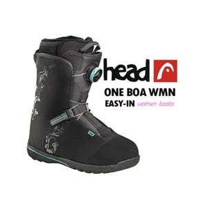 New Head One Boa Womens Snowboard Boots Emerald Size 7.5