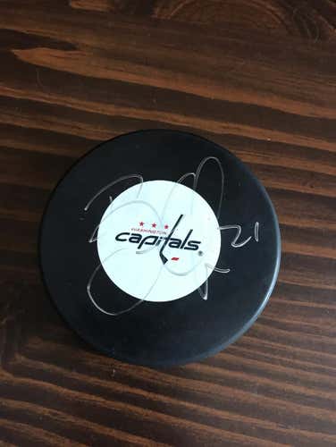 Brooks Laich Signed Puck