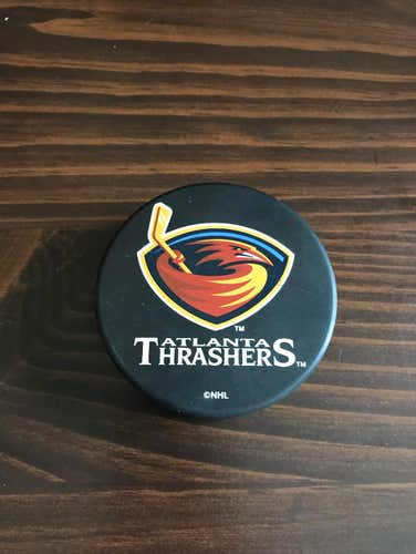 Atlanta Thrashers Puck. Never Used!