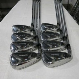TaylorMade M2 Iron Set - 4-PW, AW - REAX 88 HL Regular Flex Steel - NEW - LH