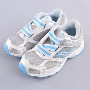 Saucony G Crusade AC Running Shoes | Girls US 2 EU 33.5 | Kids Blue Sneakers