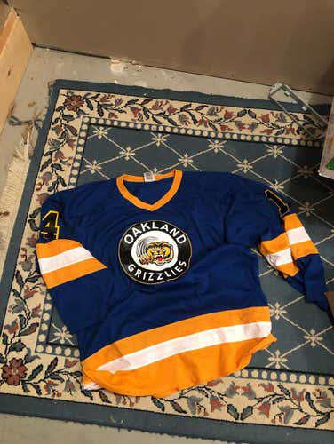Oakland Jr Grizzlies Spring Jersey