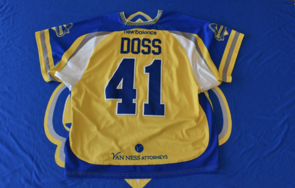 2018 Game Worn Jersey - Doss