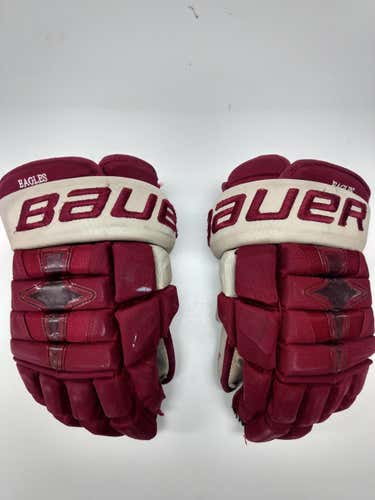 Bauer Nexus 1N Gloves Senior Pro Stock --- Boston College