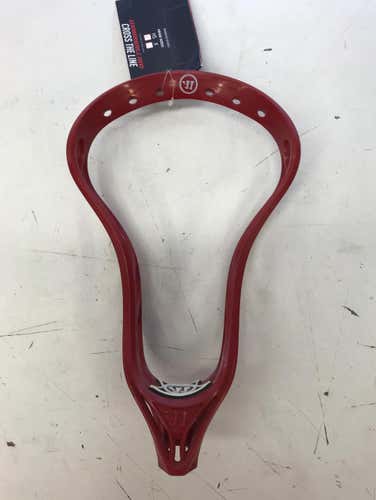 Warrior Burn Lacrosse Head Unstrung Red New