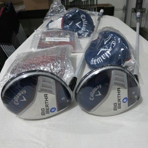 Callaway Big Bertha 2015 Fairway Wood Set - 15*- 18*- Regular Graphite - LH
