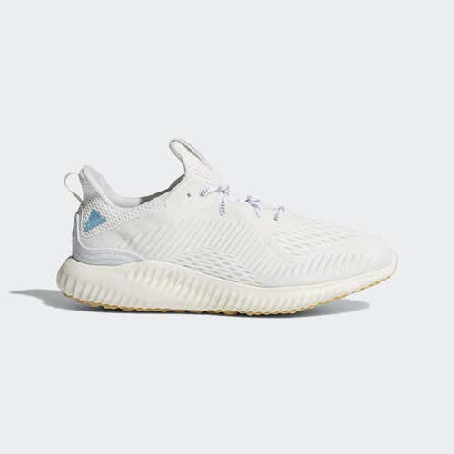 Adidas AlphaBounce 1 Parley sz 13 CQ0784 NON DYED Vapor Blue Cream White Boost