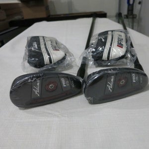 Adams Pro Mini 2 & 3 Hybrid Set - 18* - 20* - Stiff Flex Graphite - NEW - LH