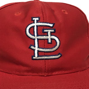 VTG St. Louis Cardinals Twill Plain Logo Snapback Hat Mesh Cap One Size Fits All