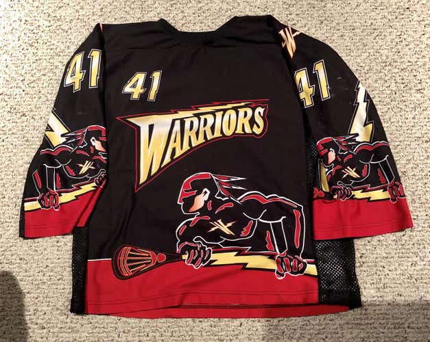 Game worn Whitby Warriors Junior A Jersey