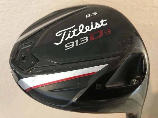 Titleist 913D3 9.5* Driver with ProForce V2 86-g X Flex