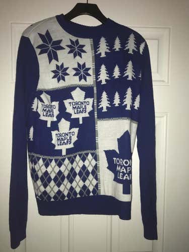 Toronto Maple Leafs Ugly Sweater Size Medium